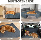 Ameritex Pet Bed Blanket Reversible 100% Waterproof Velvet Super Soft for Sofa and Bed