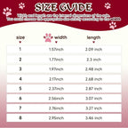 Dog Shoes for Large Dogs, 360°Anti Slip Medium Dog Boots & Paw Protectors Winter Snowy, Waterproof 4Pcs Dog Booties with Reflective Strips (Size 2: 1.77''x2.3''(W*L), Red)