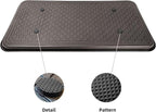 Finorder Boot & Shoe Trays, 2 Pack, 30" x 15" x 1.2", Gray | Multi-Purpose Duty Shoe Mat for Indoor and Outdoor, Plastic Pet Feeding Mat, Plastic Boot Tray for All Weather