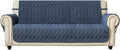 Ameritex Couch Sofa Slipcover 100% Waterproof Nonslip Quilted Furniture Protector Slipcover for Dogs, Children, Pets Sofa Slipcover Machine Washable (Blue, 78")