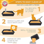 ARM & HAMMER Clump & Seal Cat Litter, Fresh Scent 14lb
