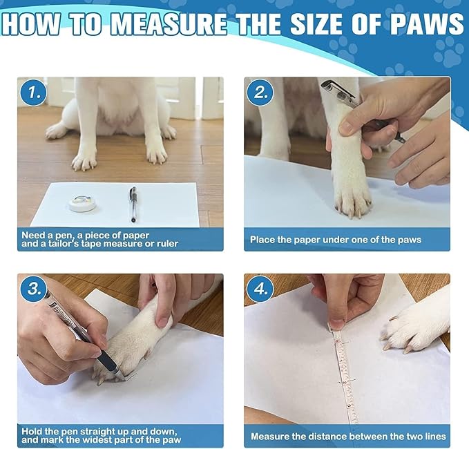 EXPAWLORER 6Pcs Anti Slip Dog Socks to Prevent Licking Paws, Dog Shoes for Hot Pavement Double Sides Dog Boots & Paw Protectors Booties for Hardwood Floors with Grip Small Medium Large Senior Dogs, XL
