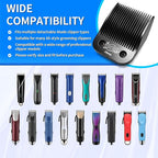Size 3/4HT Detachable Pet Grooming Clipper Blade with Steel Cutter, 3/4 Inch (19 mm) Cut Length, Black, Compatible with Andis, Oster A5, Wahl KM10, 1 Pack