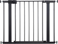 Safety 1st Easy Install 28'' Walk Thru Gate, Fits Between 29'' and 38'', Black, 1-Pack,(GA105CBLK)