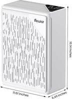 VEWIOR Air Purifier for Home Large Room Bedroom H13 True HEPA up to 2535ft² | Air Cleaner with PM2.5 Display Air Quality Sensor, Fragrance Diffuser for Wildfire Smoke Pet Hair Dust