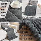 Mitid Sofa Cover Fuzzy Couch Cover for Pet, Couch Covers for Dogs Pets Mat | Washable Non-Slip Sofa Slipcover Cushion Protector Pets Friendly Mat, Dog Couch Cover, Square Couch Covers for Dogs Non Skid