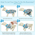 Kuoser Dog Recovery Suit After Surgery, Spay Neuter Surgical Suit for Dogs | Post Surgery Anti-Licking Dog Onesie Protects Wounds and Incisions, E-Collar & Cone Alternative Bodysuit for Female Male Dogs