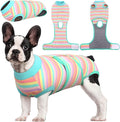 Kuoser Recovery Suit for Dogs Cats, Soft Dog Surgery Suit Female Male Spay | Professional Dog Onesie for Surgery, Substitute E-Collar & Cone, Prevent Licking Dog surgical suit Pet Neuter Suit