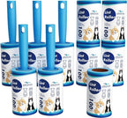 Extra Sticky Lint Roller, Mega Value Set 1000 Sheets for Pet Hair Removal, Dog and Cat Lint Remover for Clothes, Furniture, Carpet