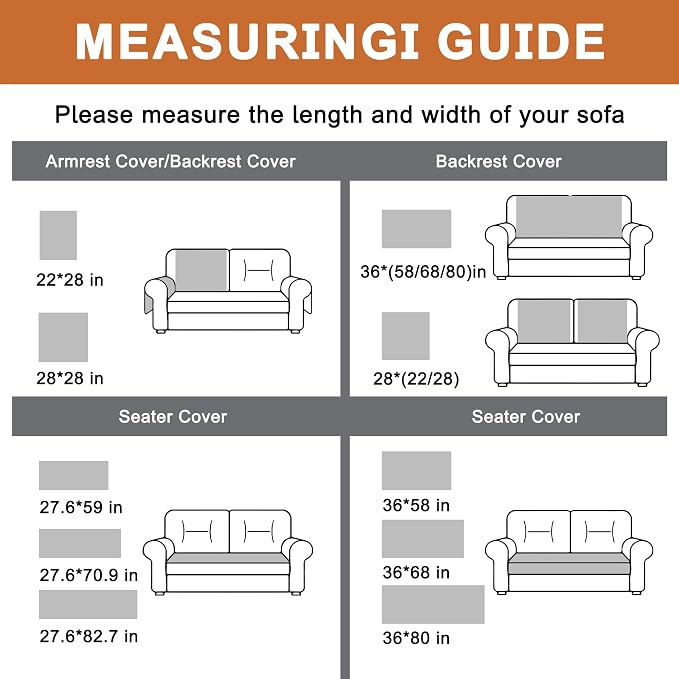 Couch Cover for Dogs Washable,Non-Slip Fuzzy Sofa Covers for Pets | Thick Soft Furniture Protector Fits Loveseat & Sectional,Against Fur&Dirt(Ivory, 1pc/36"x80"/Seat Cover)