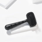 Tweezerman Slicker Brush for Pets-Grooming Brush with Coated Bristles