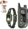 SLOPEHILL Mini Shock Collar for Small Dogs 5-30lbs,Featuring No Shock Mode | 4200FT Dog Training Collar with Remote, IPX8 Waterproof e Collar with Beep,Vibration,Safe Shock,Light,No Shock Modes (Green)