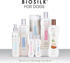 BioSilk for Dogs Puppy Tearless Shampoo, Gentle Dog Wash with Silk Proteins, Paraben and Sulfate Free Formula Helps Clean and Condition Coats for Puppies and Dogs, 12 Fl Oz