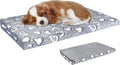 VANKEAN Reversible Cool/Warm Crate Mat Waterproof Washable Firm S-XXL Grey