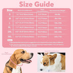 IDOMIK Dog Recovery Collar, Waterproof Soft Dog Cone After Surgery | Comfy Protective Elizabethan Collar Alternative for Dogs Cats, Adjustable Pet Neck Donut Cone Anti-Licking Wounds,Pink,2XL