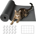 78.7"x15.8" Cat Scratching Mat Self Adhesive Furniture Protector Trim Fit | Stop Cat Scratching Furniture With Thick Felt Protector, Strong Adhesive, Easy Trim, Protects Couch Sofa Wall Instantly