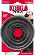 KONG Extreme Donut Dog Toy – Toughest Durable Natural Rubber Chew Toy for Power Chewers – Safe on Teeth & Gums, Fun Bounce & Roll for Indoor and Outdoor Play (Large/X-Large)