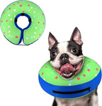 Supet Inflatable Dog Cone Collar Alternative After Surgery, Doggie Neck Donut Collar Recovery ECollar for Post Surgery, Soft Dog Cone for Small Medium Puppies Cats