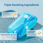 All Natural Pet Grooming Wipes, 100 Fresh Counts, Extra Moist & Thick, Natural Wipes for Dogs & Cats, Puppies & Kittens (Pack of 3)