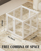 Acrylic Dog Playpen Indoor, 30" H 10 Panels Clear Dog Play Pen | Transparent Puppy Playpen, Easy Assembly. Exercise Pen For Small/Medium Dogs. Indoor Training, Play & Safe Containment