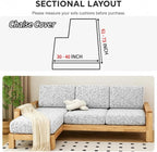 Stretch Sofa Slipcover, 2026 Upgraded Non Slip Couch Cover with Adjustable Straps, Pet Dog Cat Friendly Furniture Protector for 3 Seater, Washable for Living Room