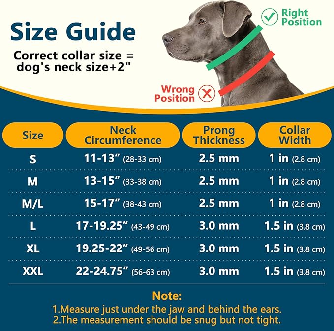 Crazy Felix No Pull Martingale Collar for Large Medium Small Dogs to Train | Walking Collar with Buckle Anti Pull, Fit Pitbull German Shepherd Doberman, Reflective (Black, L-Neck 17-19.25", 1.5" Wide)