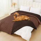 Smiry Waterproof Dog Bed Cover Blanket, Reversible Pet Blanket | Soft Reversible, Washable Leakproof Cats Dogs Couch Cover for Sofa, Couch, Furniture (82x120 Inch)