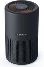 Air Purifiers for Bedroom, FULMINARE H13 True HEPA Filter（Black） | Remove Pet Hair, Smoke, Odors，Quiet Air Cleaner With Night Light, Portable Small Air Purifier for Home, Office, Living Room
