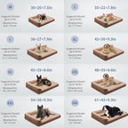 BFPETHOME Orthopedic XXL Dog Beds Large Sized Dog, Washable Dog Sofa Bed | Removable Cover, Waterproof Lining, Non-Slip Bottom, Large Pet Couch for Big Dogs, Cozy Shared Sleeping Dog Bed for Indoor