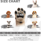 KOOLTAIL Dog Socks for Hot/Cold Pavement to Prevent Licking Paws,Dog Boots&Paw Protector for Hardwood Floors Anti Slip,Traction Control Booties for Small Medium Large Senior Dogs