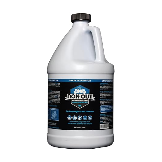 NOK OUT Odor Remover, Pet Deodorizer and Cleaning Spray, Made in the USA, 1 Gallon