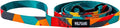 Wolfgang Premium Leash for Small Medium Large Dogs, Made in USA, ShatterShapes Print, Small (5/8 Inch x 4 Feet)