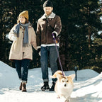 S-ETOVUS-Chain Dog Leash, Bite-Proof Metal Leash, with Padded Handle | Three Sizes 7.25FT/5.2FT/4FT, Woven From Nylon Rope And Chain, Durable And Bite-Resistant, Comfortable With Padded Handles.
