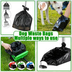 FUSBUNTY Dog Poop Bag, 100 Count Dog Waste Bags Sized 19.7X17.7" for FUSBUNTY Pooper Scooper Swivel Bin & Rake Set