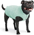 Goldpaw Dog Sun Shirt with UV Protection - Lightweight, Cooling Sun Protection Clothing for Medium Dogs - Reduce Heat Absorption - Made in the USA - Machine Washable - Pistachio Green - Size 16