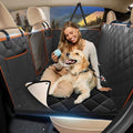 Btefd Back Seat Extender for Dogs, Hard Bottom Car Hammock with Blanket | Dog Seat Cover Supports 420lbs, 45% More Space, Waterproof, Mesh Window, Scratch Resistant, Non-Slip, Easy Care