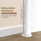 Miumoon 200 inch Reinforced Retractable Baby Gates 42 inch Tall | Retractable Dog Gate with No Crawl Through Reinforced Strip, 16 FT Extra Long Retractable Gate Outdoor, Garage Gate