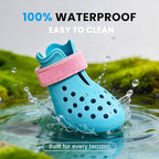Dog Shoes for Hot Pavement - Comfortable Paw Protection for Medium & Large Dogs, Adjustable Strap & Non-Slip, Easy-Clean, Outdoor Sports Boots, Dog Booties for Summer Rain (Coastal Blue, M)