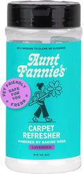 Aunt Fannie's Carpet Refresher Deodorizer, Lavender, 16 oz, Pack of 1 | Neutralizes Dog and Cat Odors, Freshens High-Traffic Areas, Safe for Rugs Carpets & Upholstery, Natural Ingredients