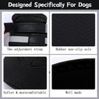 Winter Dog Boots - Non-Slip Dog Shoes for Snow/Summer Hot Pavement, Reflective Dog Booties & Paw Protectors for Medium/Large Dogs