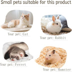 Cat Tunnel,3-Way Cat Tunnels for Indoor Cats, Cats Toys Collapsible Tube with a Fun Ball and Holes,Cat Play Tunnels,for Rabbits, Ferrets, Puppies,Diameter 12 Inch