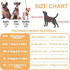 Puppytie Small Dog Harness and Leash Set, Yellow, S (9-17.5 lbs) | Dog Harness Small Sized Dog, Dog Leash for Small Dogs, Soft and Lightweight, Puppytie Dog Harness for Daily Walks