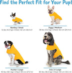 JAN & JUL Dog Rain Jacket (Yellow, Size: M)