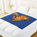 Smiry Waterproof Dog Bed Cover, Reversible Pet Blanket for Sofa Couch | Soft Washable Dog Blanket, Leakproof Couch Cover for Dogs Cats & Furniture Protection, 40x50, Navy/Blue