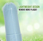 Hampton Distribution 4-Pack Pet Dental Care Kit - 360° Silicone Dog & Cat Finger Pet Toothbrush
