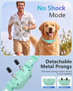 PATPET Shock Collar for Dogs(10-120lbs), 4000ft Rechargeable IPX7 Waterproof Training Collar with Remote for 2 Dogs- Electric Dog Collar for Small Medium Large Dogs 2 Packs | Rechargeable 3 Training Modes (Beep/Vibration/Shock) Dog Training Collar with...