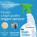 Eco Strong Pet Stain and Odor Remover - Pet Odor Eliminator, Urine Destroyer for Dogs, Pet Urine Enzyme Cleaner | Santel Woods - 32 oz