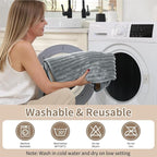 100% Waterproof Couch Covers for Dogs, 35"×82" Washable Couch Cover, Non Slip Sectional Couch Covers for 3 Cushion Sofa Cover Pet Friendly, Cat and Dog Couch Bed Cover-Light Grey