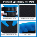 Winter Dog Boots - Non-Slip Dog Shoes for Snow/Summer Hot Pavement, Reflective Dog Booties & Paw Protectors for Medium/Large Dogs