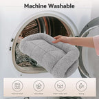 Cat Bed Washable Indoor Cat Cushion Bed, Soft and Cozy Plush Pet Bed-M